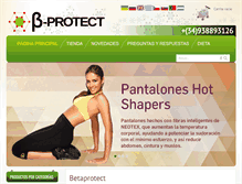 Tablet Screenshot of es.betaprotect.com